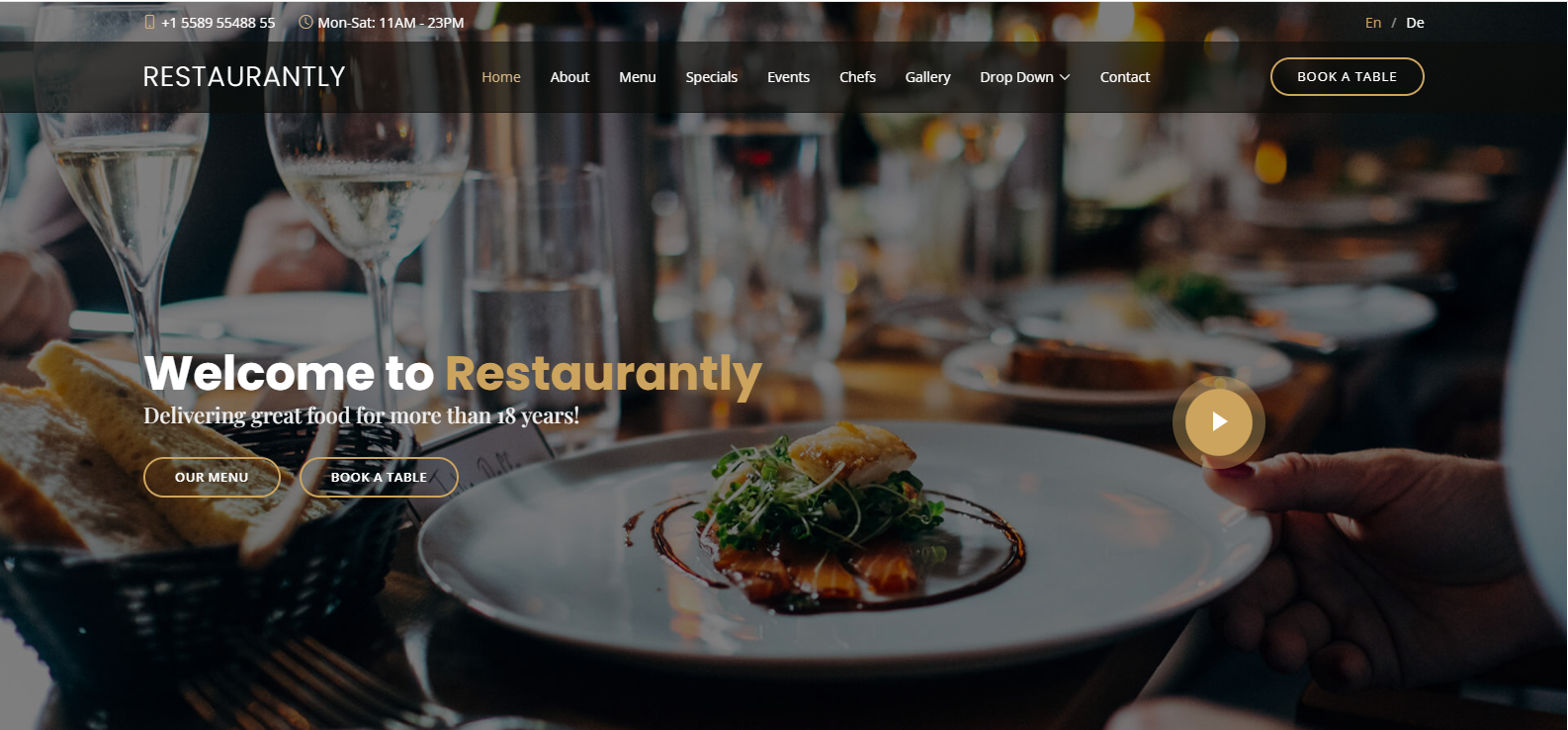 Template Restaurant
